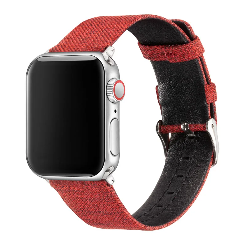 Кожаный ремешок для наручных часов для Apple Watch Sport полос кожи(Сертификация ce& iso) Ремешок Браслет совместимый для наручных часов Iwatch серии 4/3/2/1 LL83003
