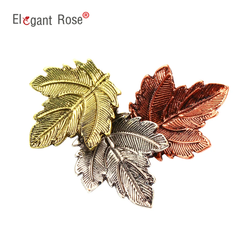 Изысканная мода Листья заколки броши для Для женщин большой 3 цвета цвета: