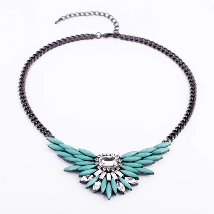 Новый дизайн ювелирные изделия из полимерного стекла цинкового сплава лидер