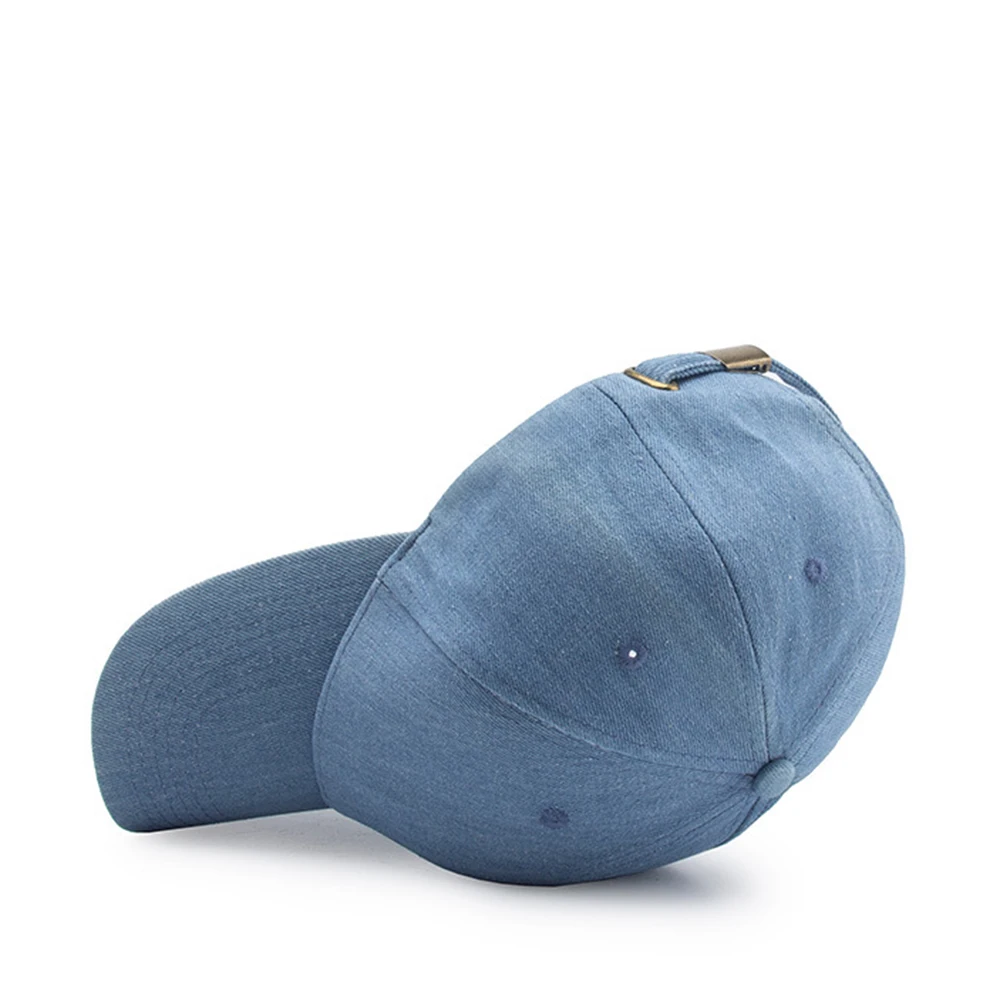 Мужская бейсболка JOEJERRY синяя с длинным козырьком