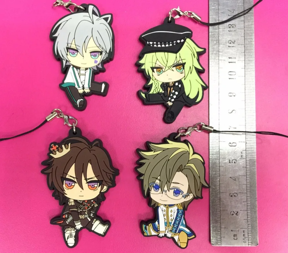 4 шт./лот Idolish7 аниме брелок (цвет при отправке выбирается случайным образом) IZUMI