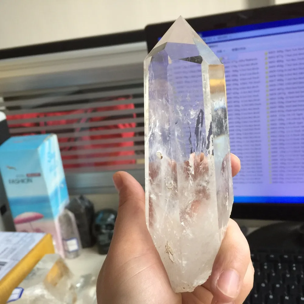 2019 горячая Распродажа healing кристаллы 364g Высокое качество прозрачный кварцевый
