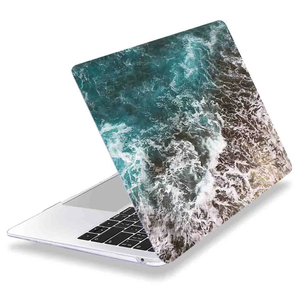 Z445 Redlai для MacBook Pro 13 16 дюймов Чехол с сенсорной панелью A2159 A2141, прозрачный мягкий сенсорный чехол для ноутбука MacBook Air 13 A1932 A1466 - Цвет: Z445