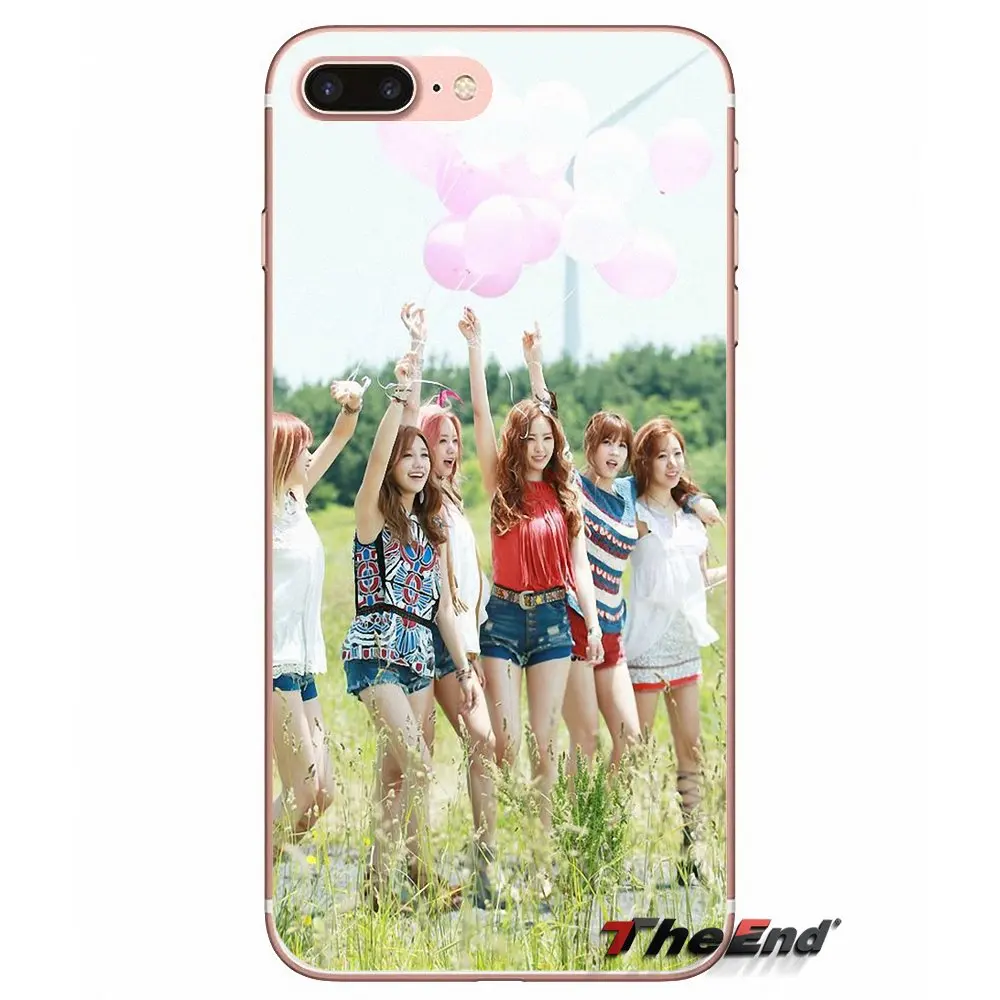 Apink A Pink Jung Eun Ji KPOP корейский чехол для iPhone X 4 4S 5 5S 5C SE 6 6S 7 8 Plus Samsung Galaxy J1 J3 J5 J7 A3 A5 2016 2017