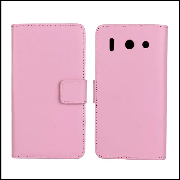 Чехол для huawei Ascend G510, чехол-бумажник, флип-книжка, кожаный чехол, кошелек для мобильного телефона, Fundas, Coque, для huawei G510, Capinha Etui - Цвет: Розовый