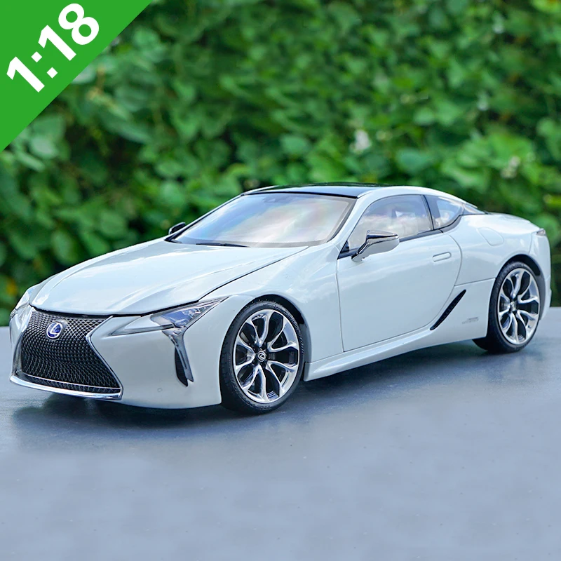 1:18 литая под давлением модель для LEXUS LC500h Синяя игрушка купе автомобиль миниатюрный подарок для мальчиков коллекция