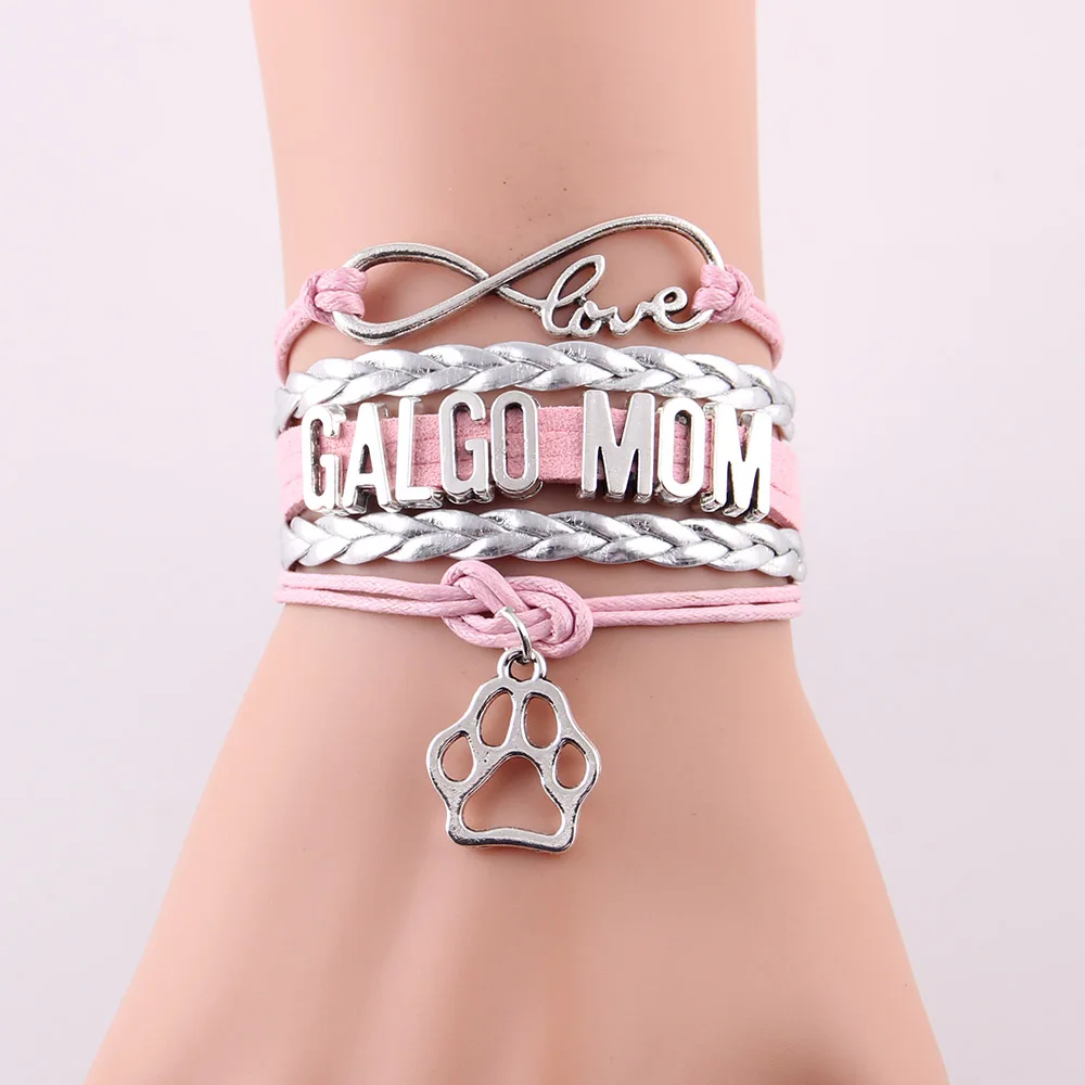 Маленький MingLou значок бесконечности любовь Галго искусственная кожа мужские