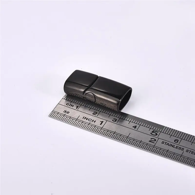 Глянцевые магнитные застежки в стиле панк магнитная застежка из нержавеющей