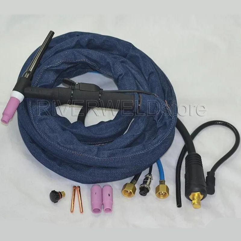 Фонарь сварочный 12 футов 4 м с водяным охлаждением 350 А|tig welding torch|welding torchtig torch complete