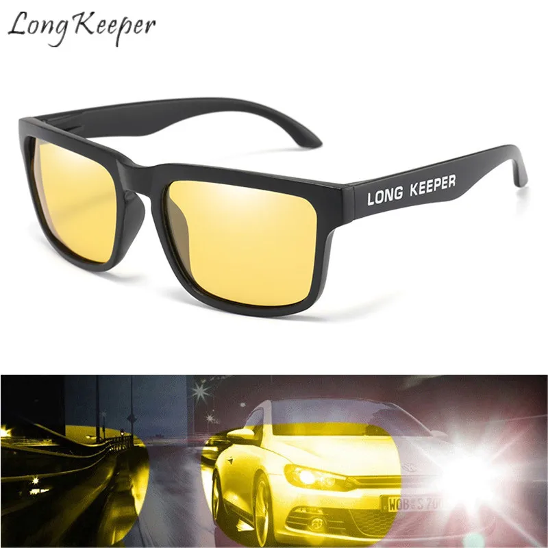Солнцезащитные очки Long Keeper для мужчин и женщин поляризационные темные вождения с