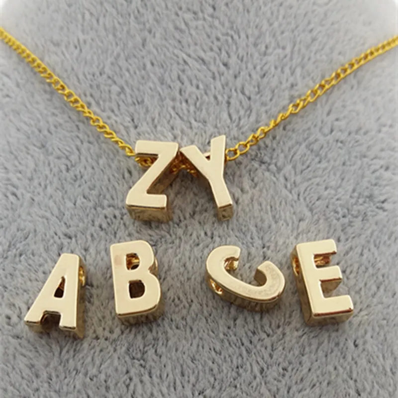 2 шт./компл. кулон с буквенным именем и любовным сердцем Ювелирное Украшение