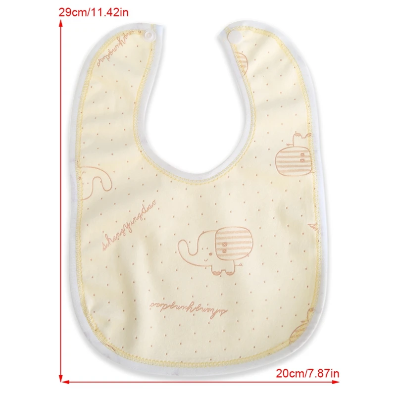 

Random Style Baby Bib Velvet Waterproof Baby Care Feeding Printing Bibs Towel