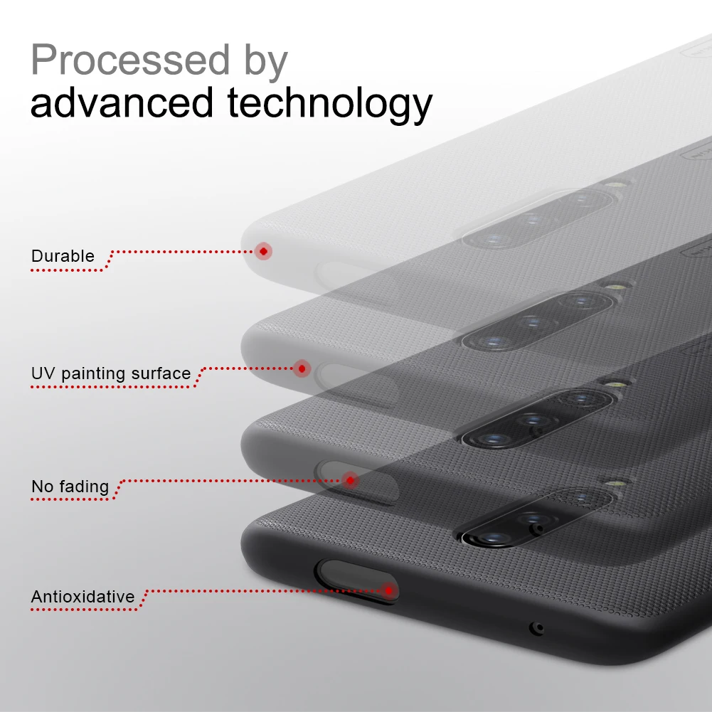 Чехол для Oneplus 7T 7 Pro, матовый жесткий пластиковый чехол Nillkin для бизнес-задней панели, чехол для One Plus 7T 7 Pro, чехол s