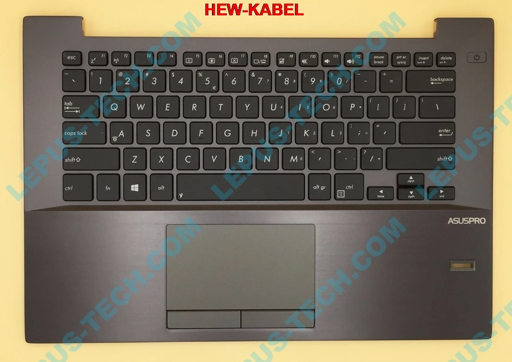 С раскладкой US UI клавиатура для ASUS B400VC B400A XH52 с упором рук верхний чехол 90R