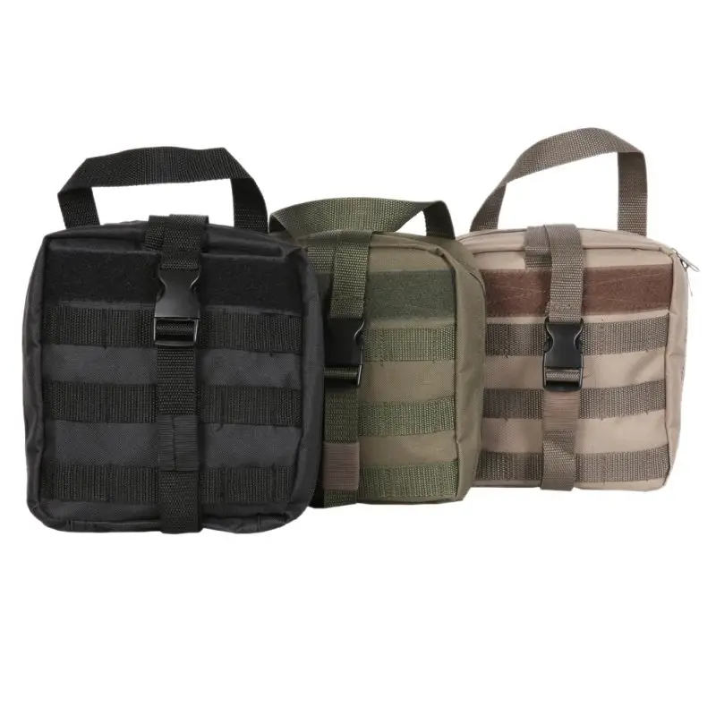 

Outdoor First Aid Kit Military Medical Utility Pouch Travel Hiking Rescue Package