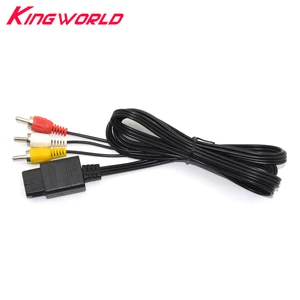 Высококачественный 3 RCA аудио тв видео шнур AV кабель для N64 для GameCube GC для SNES
