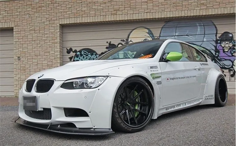 3 серии E92 E93 M3 фунтов Стиль углерода финберг передний спойлер заднего крыла крылья для E92 M3