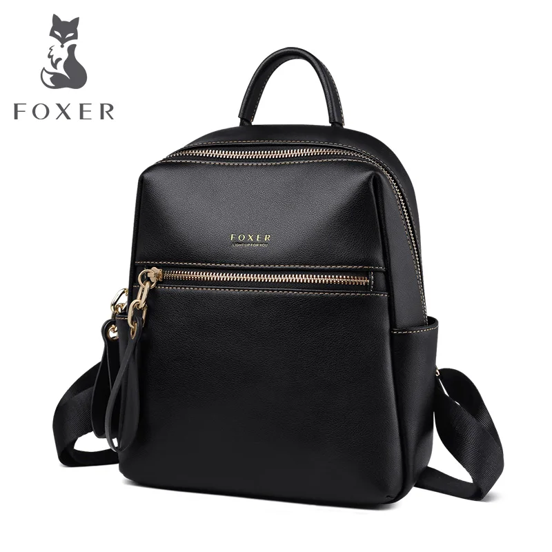FOXER 2019 деловой женский рюкзак для путешествий Женский вместительный ноутбука
