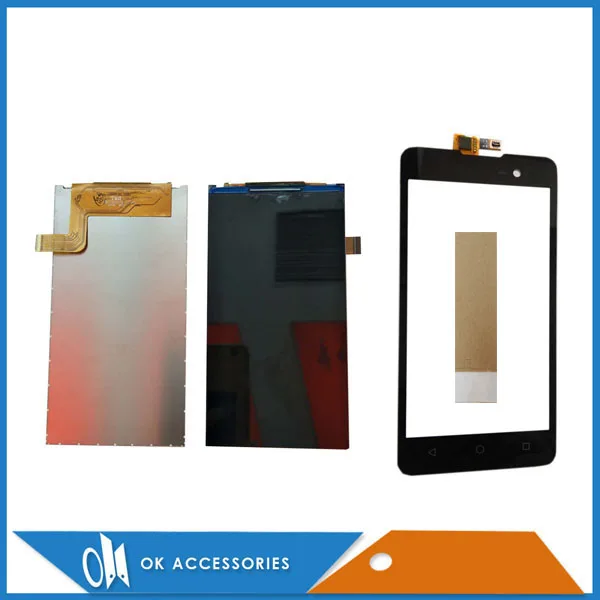 

High Quality New Replacement For BQ BQS-5065 BQS 5065 Choice LCD Display + Touch Screen Digitizer Black Color With Tape 1PC /Lot