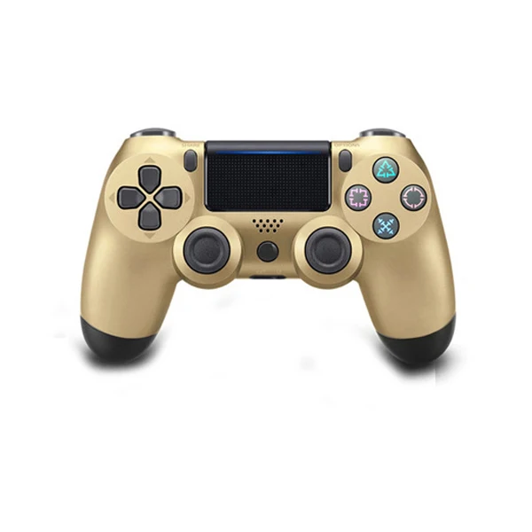 Золото Проводной игровой контроллер для PS4 контроллер для sony Playstation 4 для DualShock Вибрационный джойстик геймпады для игровой станции 4 - Цвет: Золото