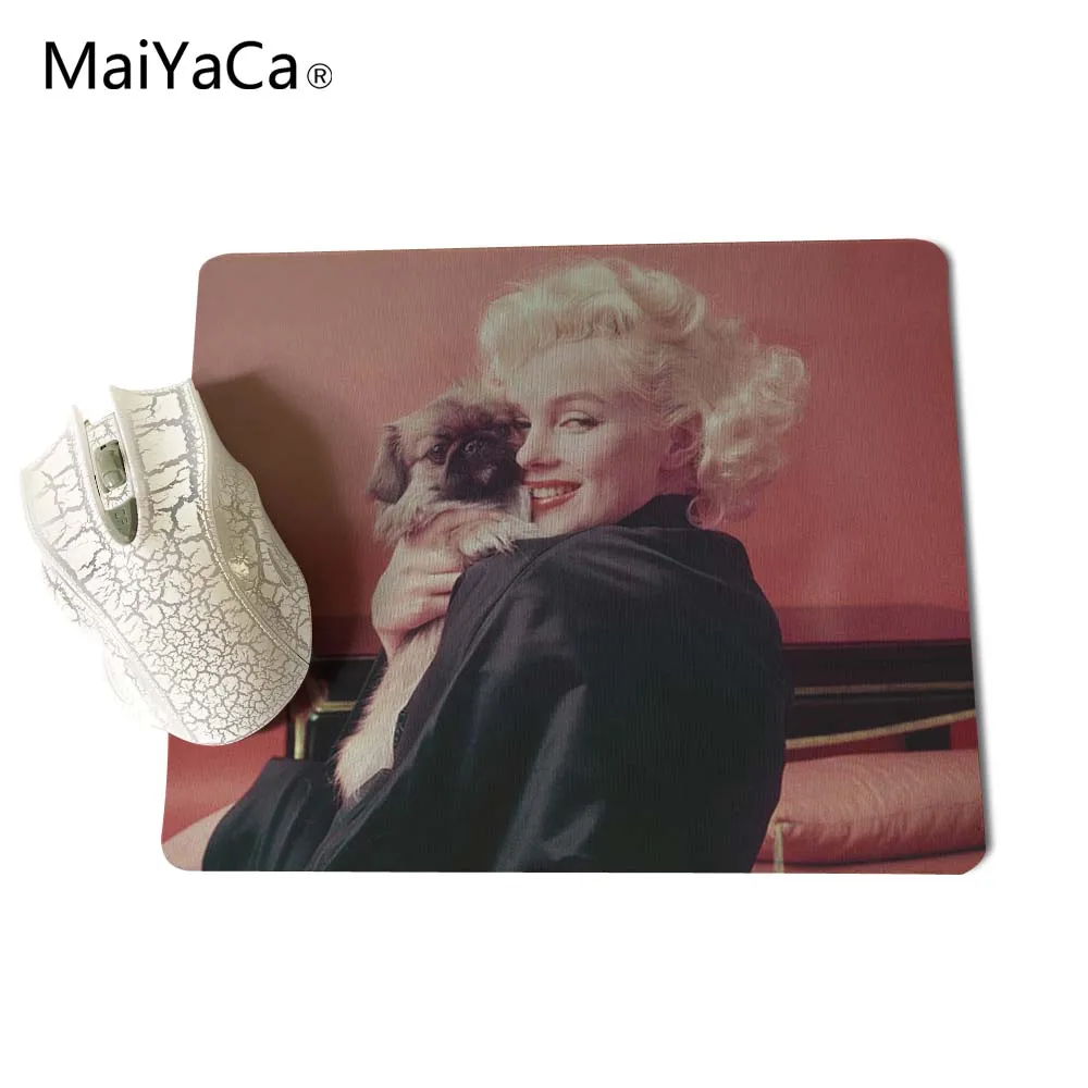 MaiYaCa 2017 Горячая Мэрилин Монро Цитата новых малых Размеры Мышь площадку с