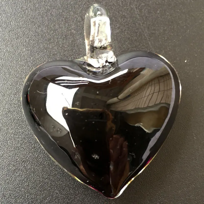 Бесплатная доставка Красивая ювелирные изделия 31x38 мм Lampwork Стекло цветок Для