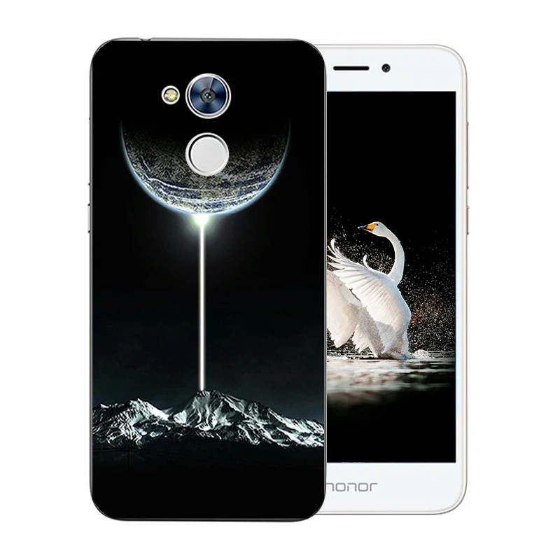 Phone Case 5.0 inch for Huawei Honor 6A Back Cover 6 A Shell TPU Soft Silicone Space World Pattern Matte Protect |