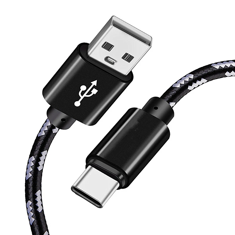 Зарядный кабель USB Type-C 2 м длинный Cabos Tipo C 25 см Usbc для Huawei Honor Note 10 9 8 Play Nova 3i P20 P30 pro Kablo