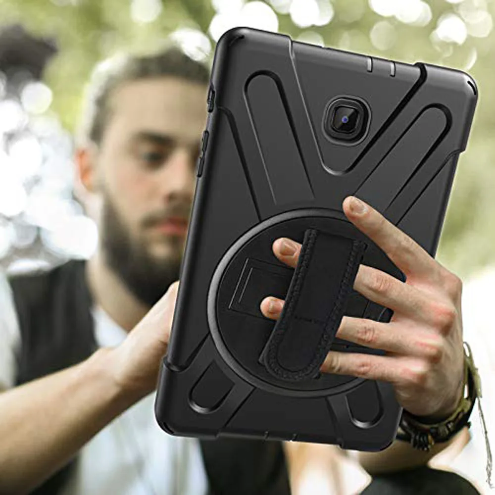 Для Samsung Galaxy Tab A 8 0 2018 T387 планшеты дети Безопасный противоударный Heavy Duty Силикон + PC