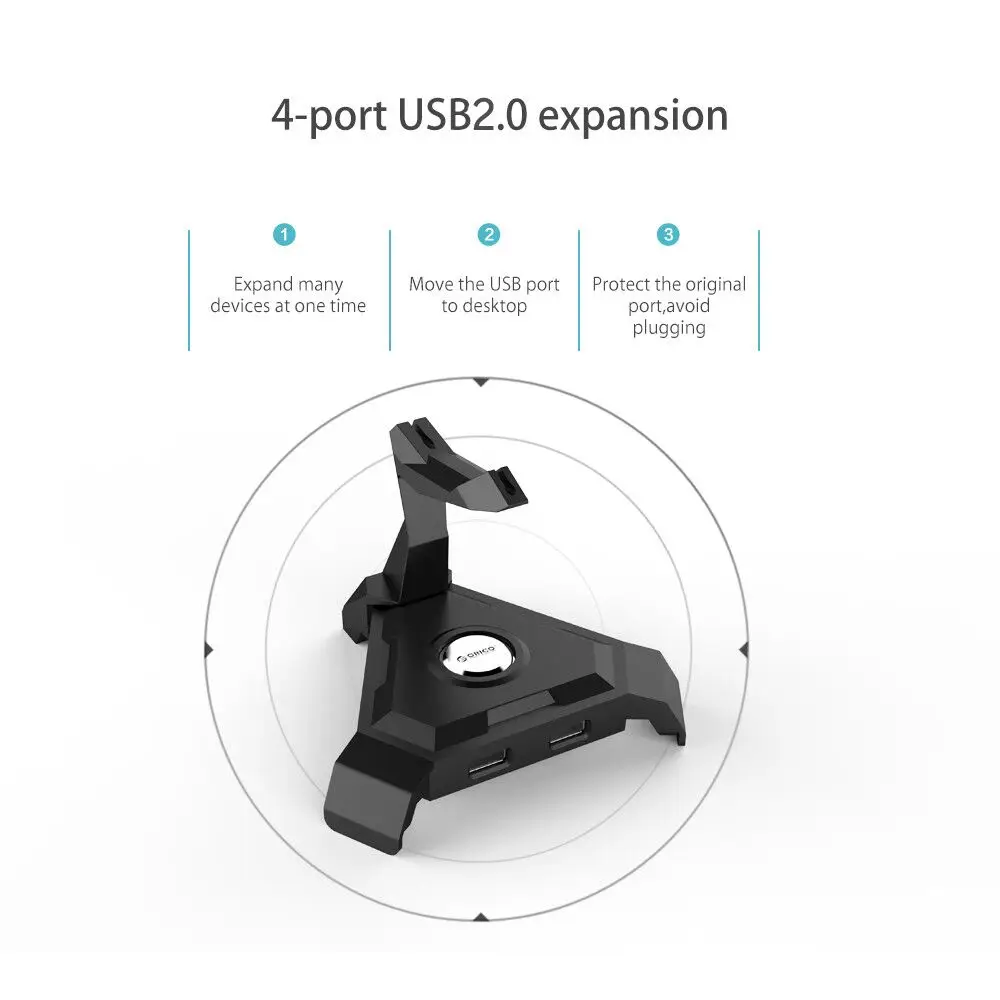 ORICO USB 2 0 концентратор 4 порта в 1 Настольный usb-адаптер для синхронизации данных и