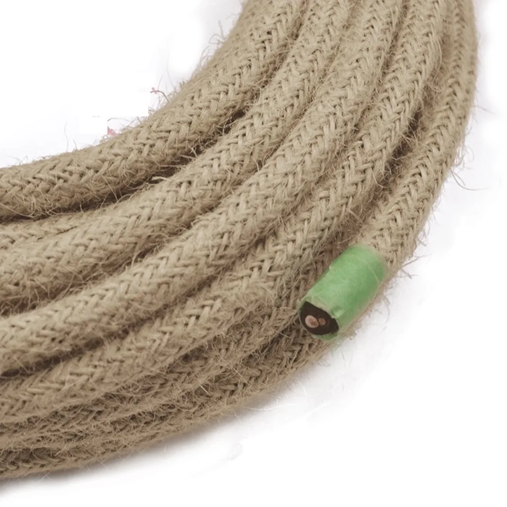 10 м/лот 2x0 75 мм круглый Электрический шнур античный промышленный провод