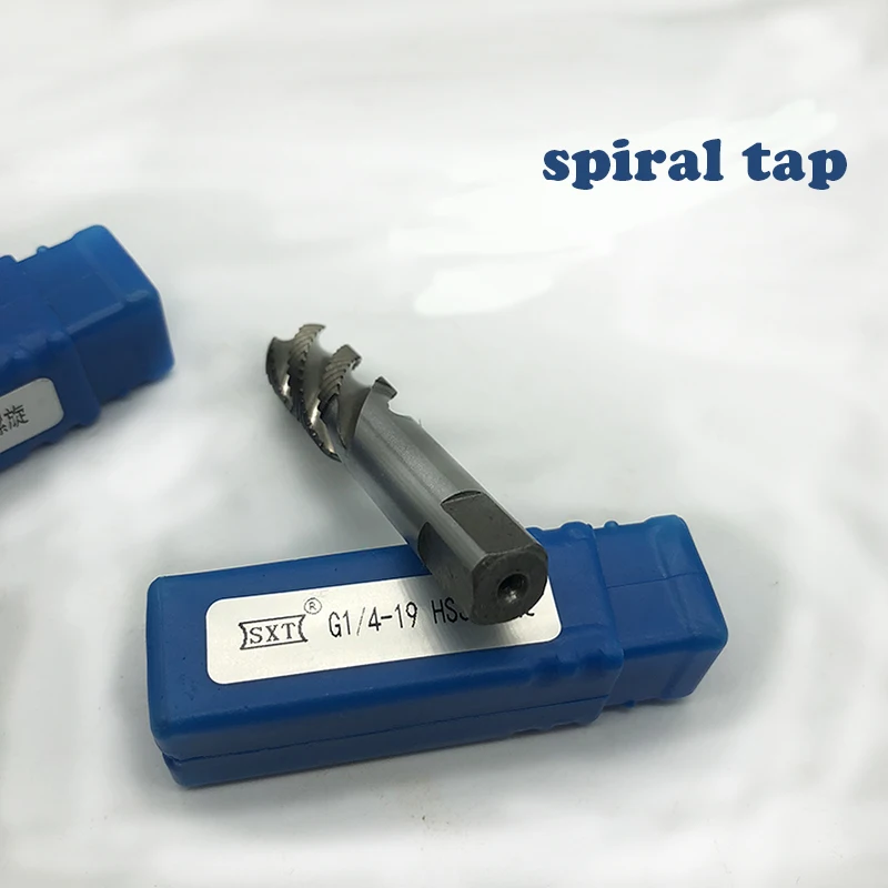 55 Degree 1/4&quot HSS Pipe Tap Four Flutes spiral Thread G1/4-19 For Maintenance Repair Work | Инструменты