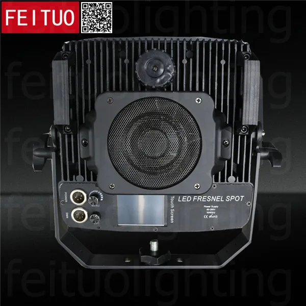 DMX/RDM Водонепроницаемый зум Led складной Френеля пятно света 200 Вт RGBW 4в1 COB литья под