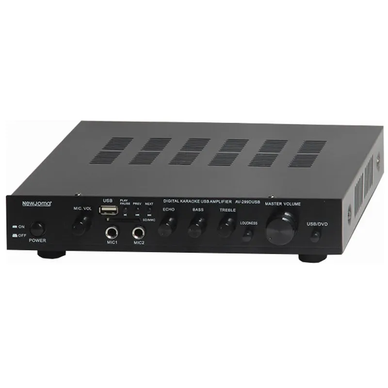 AV-299D 120 Вт 4 Ом 2,0 канальный HIFI fever 1941/5198 Power tube домашний Bluetooth аудио усилитель с USB SD MP3 микрофоном