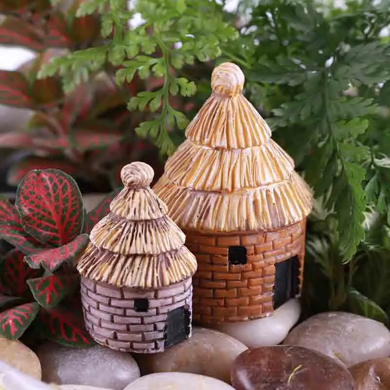2 шт. мини дачи для загородного дома DIY игрушки поделки фигурка МХ садовые