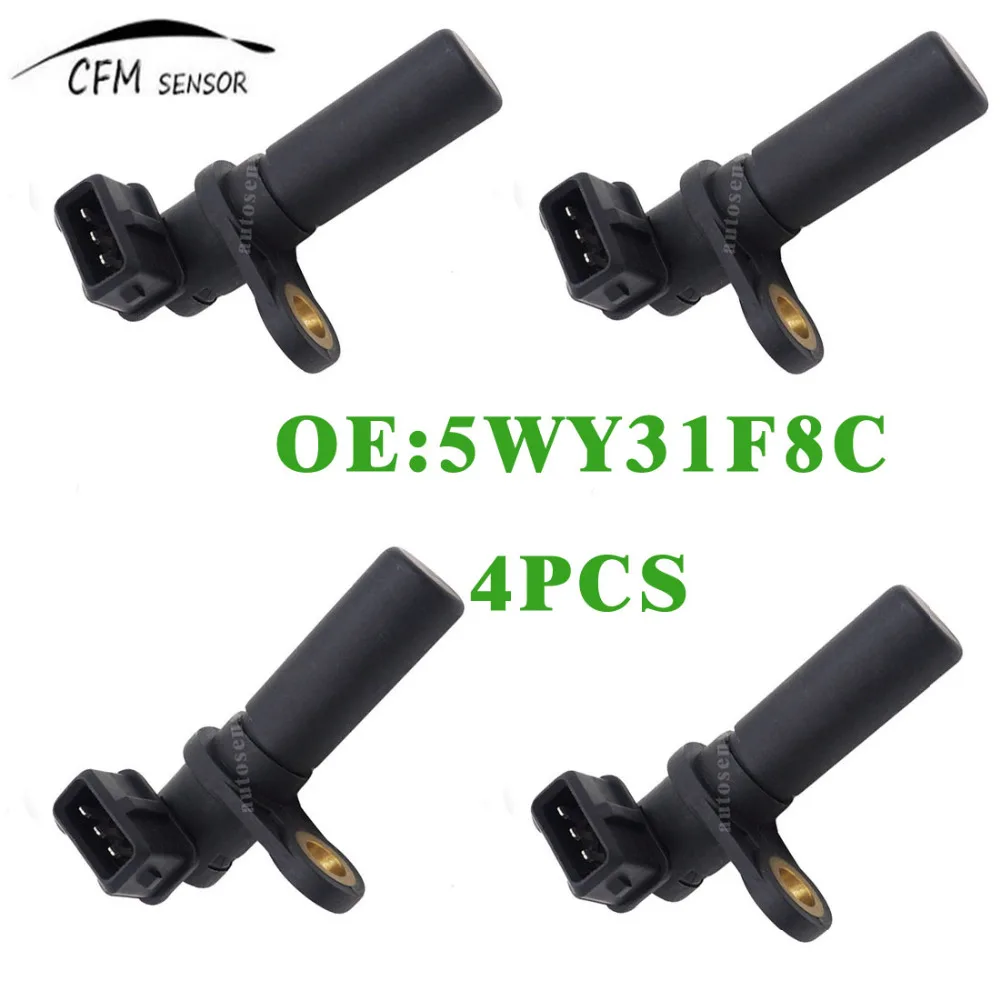 

4pcs New Camshaft Position Sensor 5WY31F8C CPS For Peugeot Citroen Hyundai Kia Samand