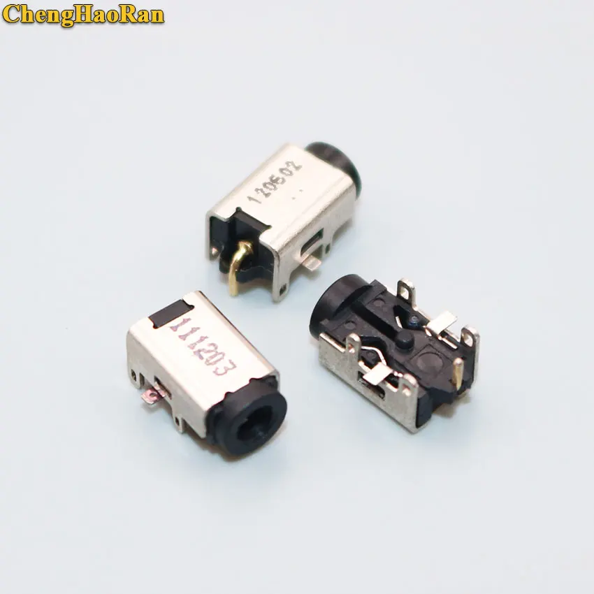 ChengHaoRan AC DC мощность ноутбука Jack Порт Разъем для ASUS EEE PC EeePC X101H X 101H X101 101|Соединители|
