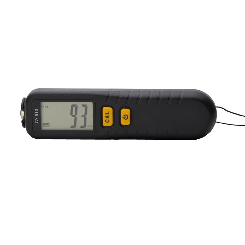 GY910 цифровой датчик толщины покрытия 1 микрон/0 ~ 1300 прибор для измерения