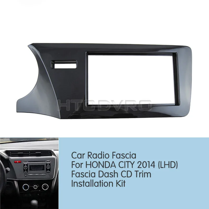 YMODVHT 173x98/178x100/178x102 мм Автомобильная Радио фасция для HONDA CITY 2014 Стерео Панель
