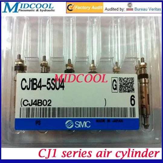 

4mm Bore 10mm Stroke Pneumatic Micro Air Cylinder CJ1B 4-10 U4 Double acting Single rod smc type Needle form pipe