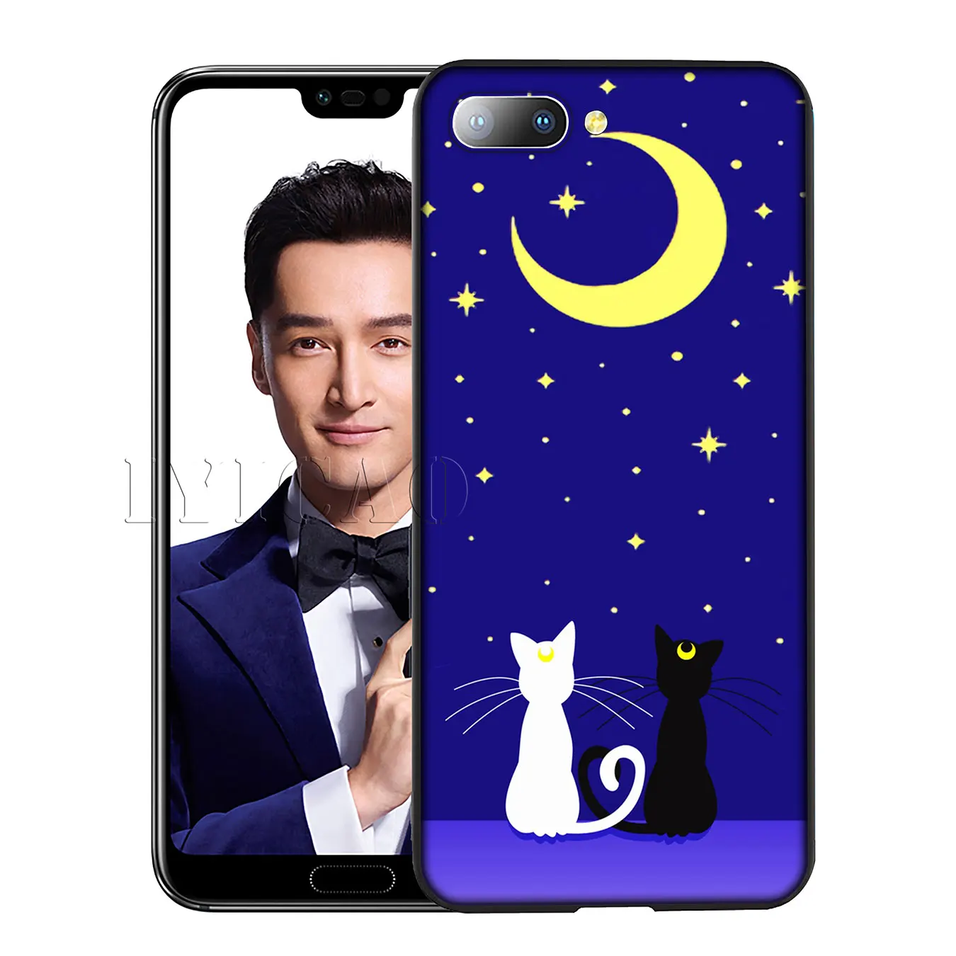IYICAO Сэйлор Мун Луна Ca Мягкий силиконовый чехол для Huawei Y7 Y6 премьер Y9 2018 честь 8C 8X8 9