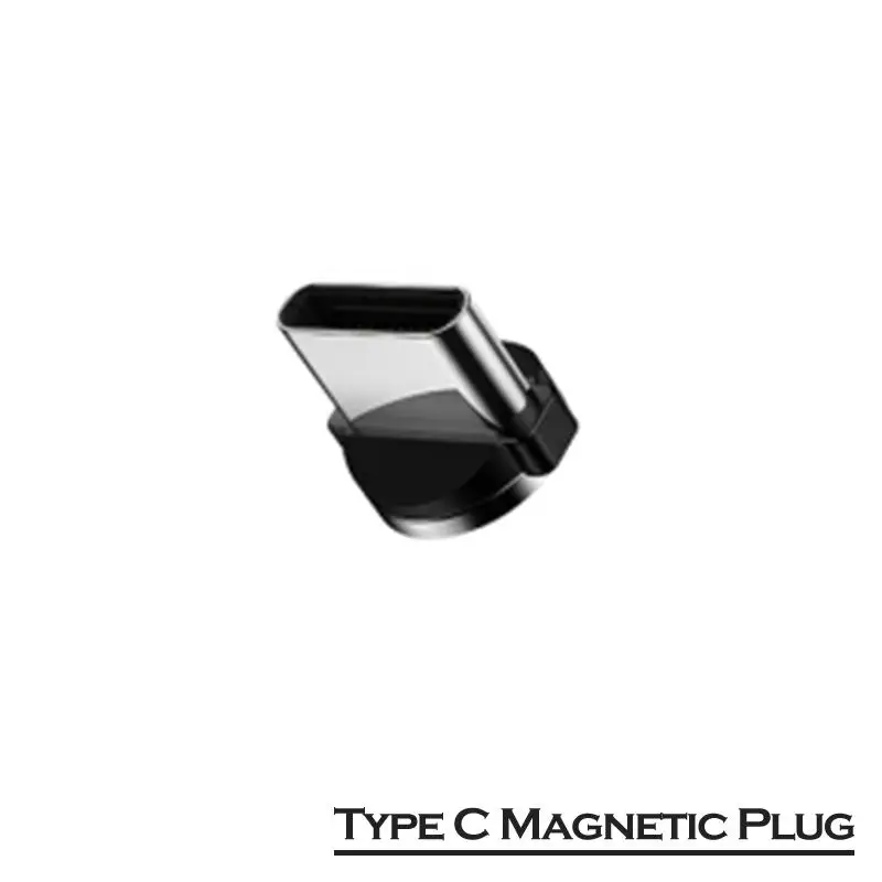 Type C Connector 1 м/2 м Магнитный кабель Micro usb type C зарядное устройство для iPhone XS X XR 8 7 6s 6 samsung S9 8 Магнит Android телефон Быстрая зарядка кабель - Цвет: Type C Connector