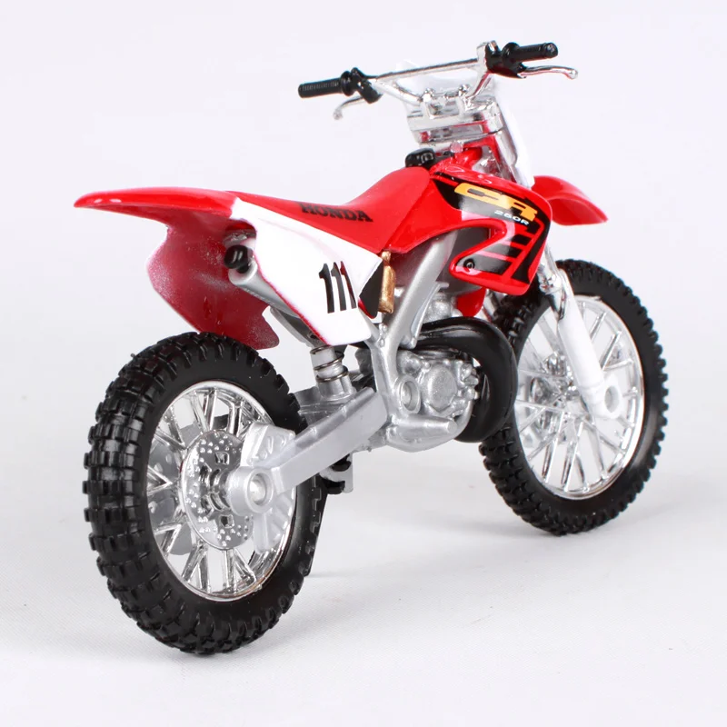 Маисто 1:18 Honda CR250R красный мотоцикл литье под давлением сиденья и спицы модель