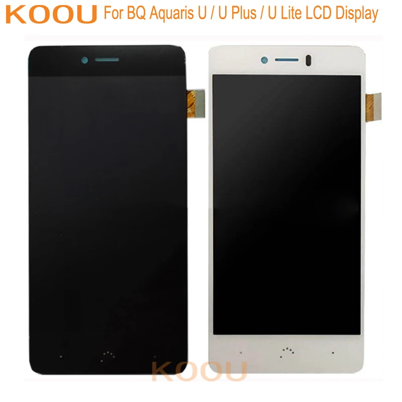 Для BQ Aquaris U/U Plus/U Lite ЖК дисплей + кодирующий преобразователь сенсорного экрана в