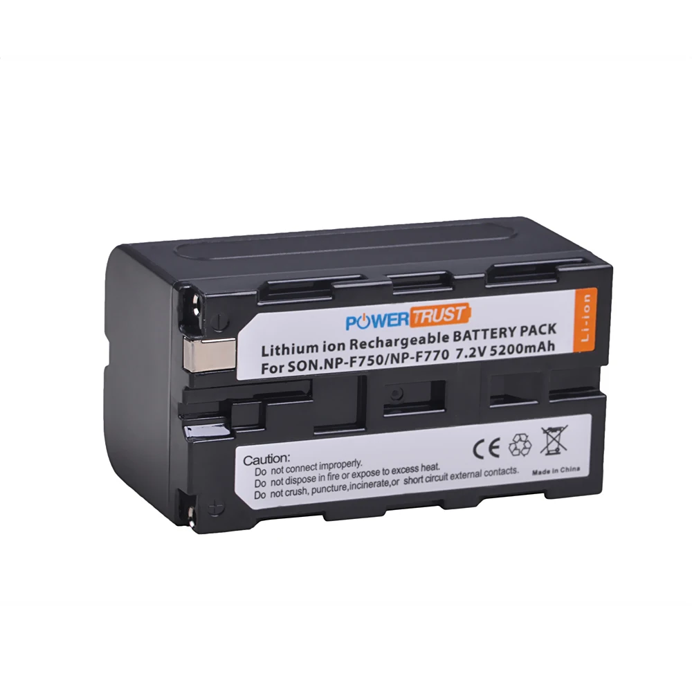 

1X High Capacity NP-F750 NP-F770 NP F770 NP F750 NPF770 F750 Battery for Sony NP-F550 NP-F770 F750 NP-F960 NP-F970 Batteries