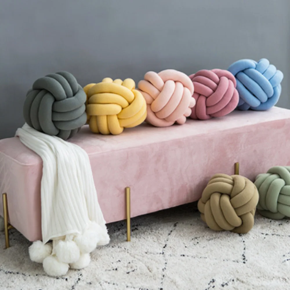 Cojines decorativos для дивана cama coussin de salon kussens woondecoratie navidad decoraciones para el hogar knotting