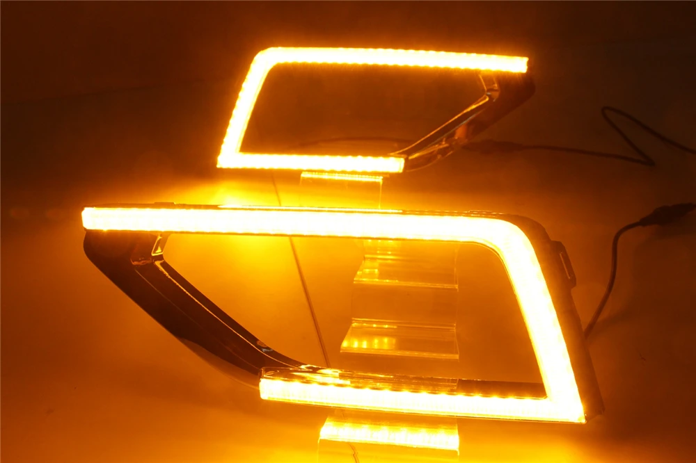 Дневные ходовые огсветильник CSGJMY 2 шт. светодиодсветодиодный дневные огни с