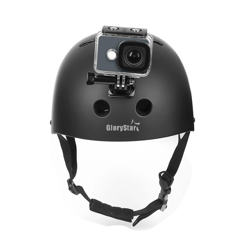 Комплект аксессуаров для крепления на шлем GoPro Hero 6 5 4 3 Yi 4K + SJCAM комплекты катания