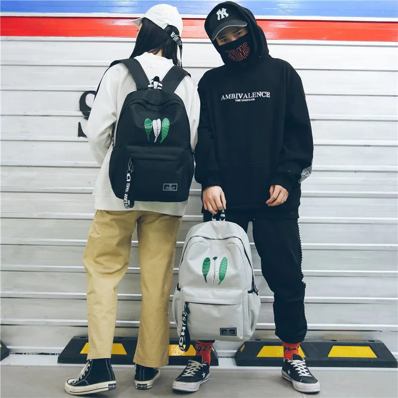 2021 женский рюкзак нейлоновый с принтом для девочек школьная сумка простые