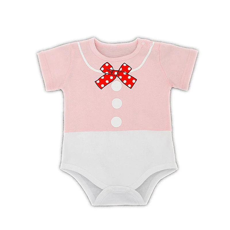 New Design Cute Baby 100% Cotton Cartoon Bottom Triangle Rompers One-piece Boy Girl Clothes Toddler Jumpsuits For Kid HB065 | Детская